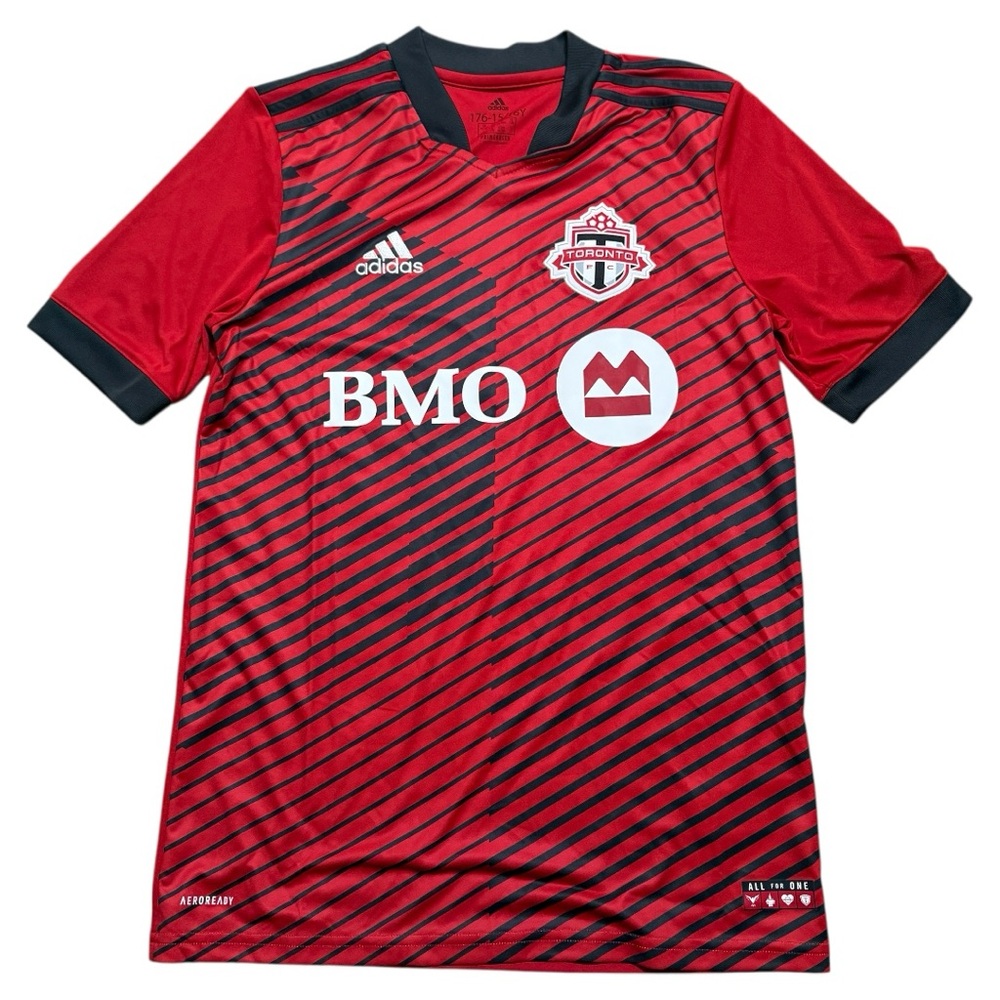 Adidas MLS 2020 Toronto FC BMO Youth AeroReady Jersey